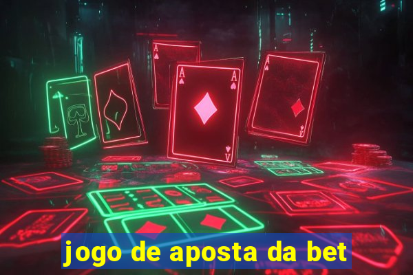 jogo de aposta da bet